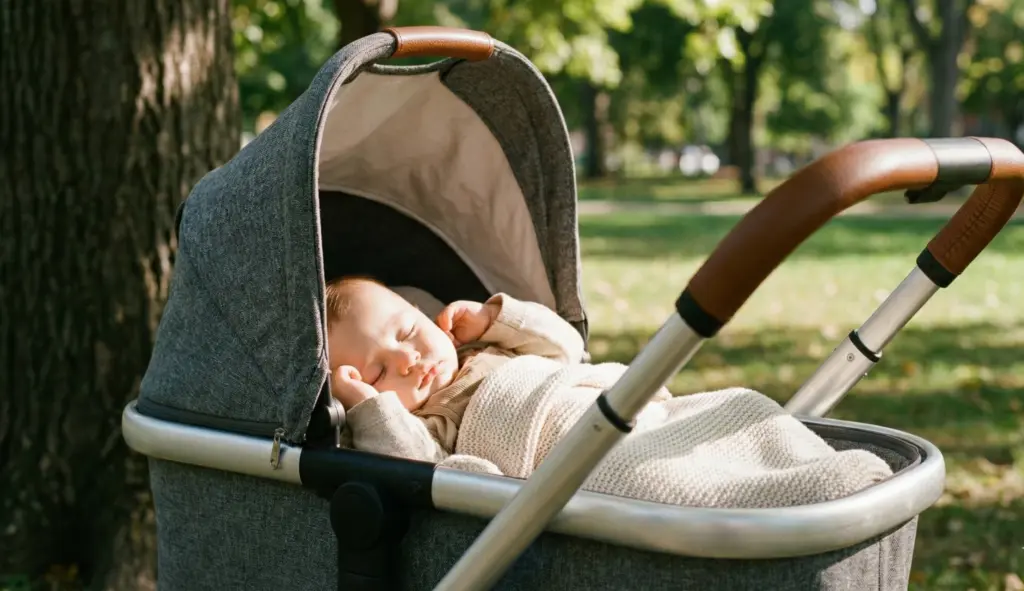 Cybex Mios Komfort – Baby schläft entspannt im Kinderwagen