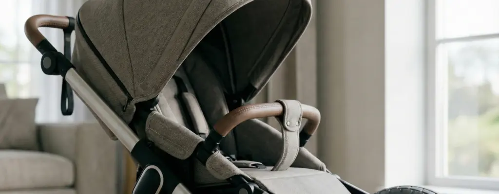 Emmaljunga NXT60 Design und Verarbeitung – hochwertige Stoffe, stabiler Rahmen und Details